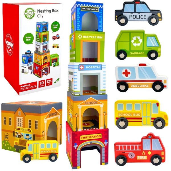 WOOPIE-GREEN-Puzzle-Cubes-City-Vehicles-in-Boxes-Figures-10-pcs WOOPIE GREEN Puzzle Cubes City Vehicles in Boxes + Figures 10 pcs.