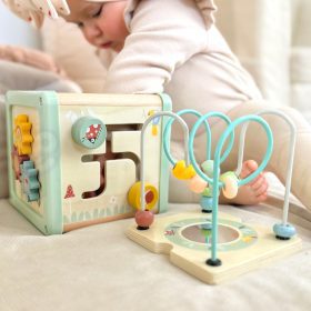 WOOPIE-GREEN-Wooden-Activity-Cube-Multifunctional-Educational-Sorter-1