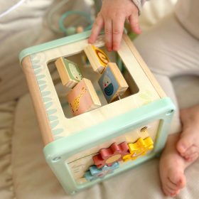 WOOPIE-GREEN-Wooden-Activity-Cube-Multifunctional-Educational-Sorter-2