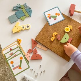 WOOPIE-GREEN-Wooden-Nailing-Hammer-Puzzle-20-patterns-82-pcs-2