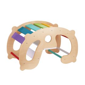 WOOPIE-GREEN-Wooden-Rainbow-Rocker-and-Bridge-2-in-1-Montessori-FSC-1