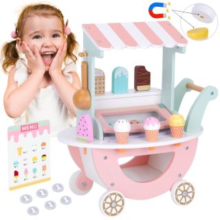 WOOPIE GREEN XXL Ice Cream Shop Pastel Ice Cream Cart