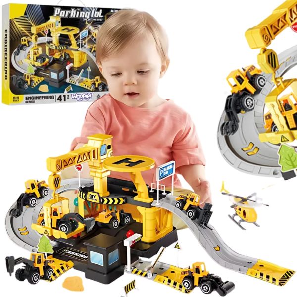 WOOPIE-Garage-Parking-Road-Works-41-pcs WOOPIE Garage Parking Road Works 41 pcs.