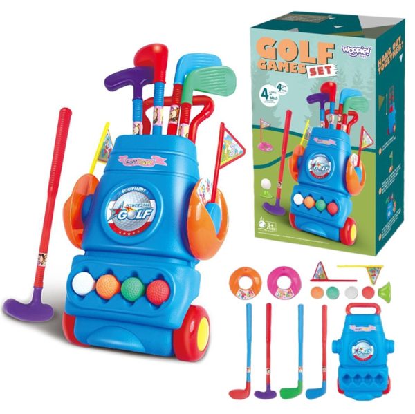 WOOPIE-Golf-Set-Wheeled-Accessory-Stand WOOPIE Golf Set + Wheeled Accessory Stand