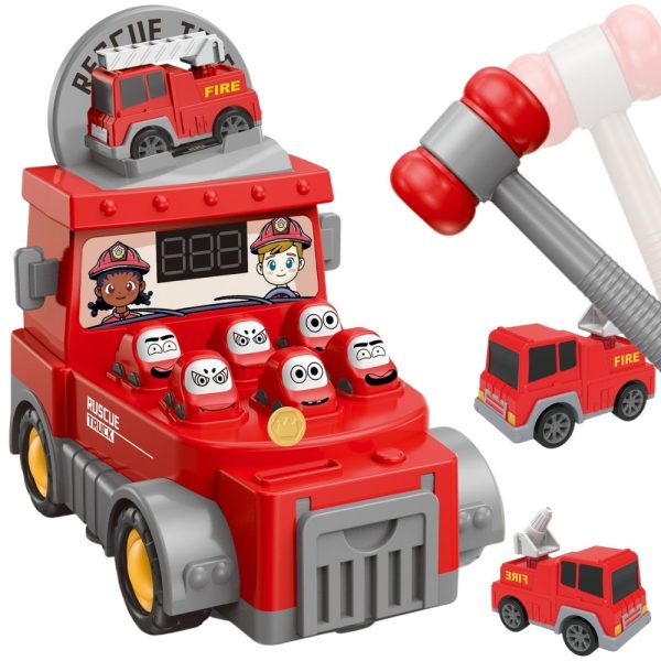 WOOPIE-Hammer-Strike-Skill-Game-Fire-Department-with-Accessories WOOPIE Hammer Strike Skill Game Fire Department with Accessories