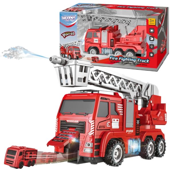 WOOPIE-Interactive-Fire-Truck-with-Moving-Ladder WOOPIE Interactive Fire Truck with Moving Ladder