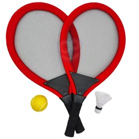 WOOPIE-Large-Tennis-Badminton-Rackets-for-Kids-Set-Shuttlecock-1