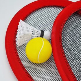 WOOPIE-Large-Tennis-Badminton-Rackets-for-Kids-Set-Shuttlecock-2