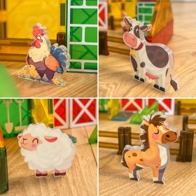 WOOPIE-Magnetic-Building-Blocks-7.5-cm-Farm-30-pcs-2