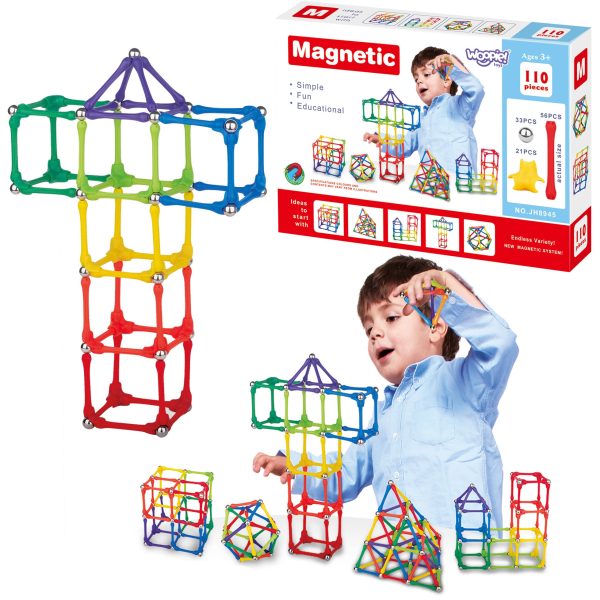 WOOPIE-Magnetic-Construction-Blocks-Creative-Puzzle-110-pcs WOOPIE Magnetic Construction Blocks Creative Puzzle 110 pcs.