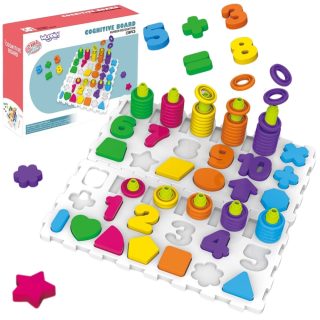 WOOPIE Montessori Puzzle Sorter Brain Training Letters Numbers 139 pcs