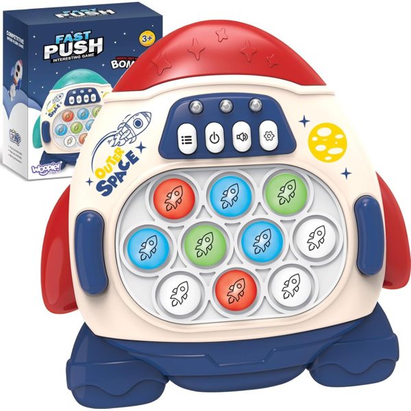 WOOPIE POP IT Electronic Anti-Stress Arcade Game red