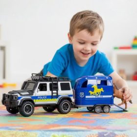 WOOPIE-Police-Off-Road-Vehicle-with-Horse-Trailer-Set-3