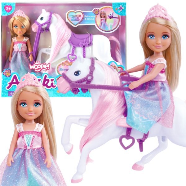 WOOPIE-Princess-Doll-with-Horse-Set WOOPIE Princess Doll with Horse Set