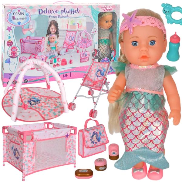 WOOPIE-ROYAL-Baby-Doll-36-cm-Mermaid-Interactive-Set-XXL-Caregiver-18-in-1 WOOPIE ROYAL Baby Doll 36 cm Mermaid Interactive Set XXL Caregiver 18 in 1