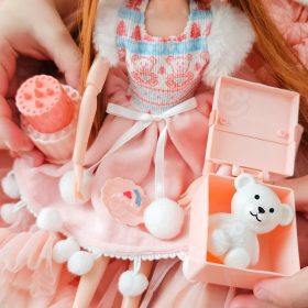 WOOPIE-ROYAL-Emi-Christmas-Princess-Doll-with-Teddy-Bear-2