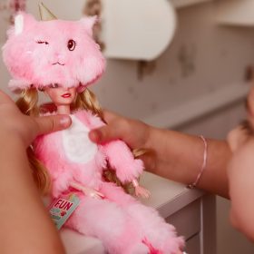 WOOPIE-ROYAL-Emi-Doll-in-Pink-Teddy-Bear-Costume-3