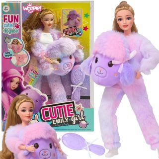WOOPIE ROYAL Emi Doll in Purple Sheep Costume