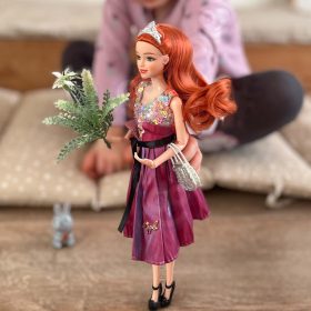 WOOPIE-ROYAL-Emi-Style-Fashion-Doll-32-cm-Stylish-Princess-in-a-Pink-Dress-Accessories-2