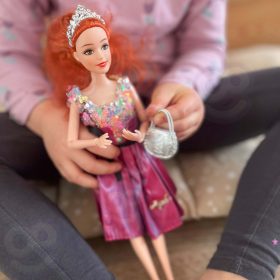 WOOPIE-ROYAL-Emi-Style-Fashion-Doll-32-cm-Stylish-Princess-in-a-Pink-Dress-Accessories-3