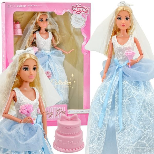WOOPIE-ROYAL-LILY-Bride-with-Cake-Fashion-Doll WOOPIE ROYAL LILY Bride with Cake Fashion Doll
