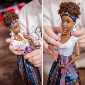 WOOPIE-ROYAL-Lili-Mulatto-Doll-in-an-Elegant-Dress-2