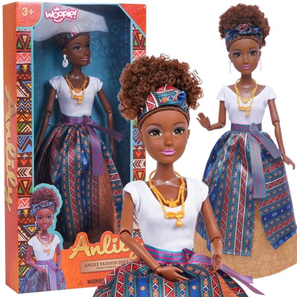 WOOPIE-ROYAL-Lili-Mulatto-Doll-in-an-Elegant-Dress WOOPIE ROYAL Lili Mulatto Doll in an Elegant Dress