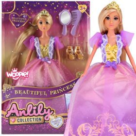 WOOPIE ROYAL Lili Princess Doll with Long Hair and Accessories