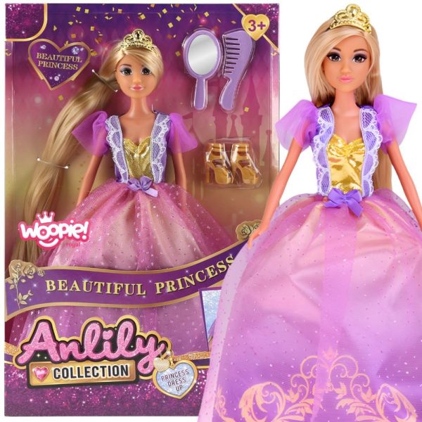 WOOPIE-ROYAL-Lili-Princess-Doll-with-Long-Hair-and-Accessories WOOPIE ROYAL Lili Princess Doll with Long Hair and Accessories