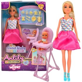 WOOPIE-ROYAL-Lily-Baby-Doll-Highchair-Accessories-Set WOOPIE ROYAL Lily Baby Doll Highchair Accessories Set
