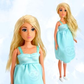 WOOPIE-ROYAL-Lily-Doll-with-Pregnant-Belly-Baby-Blue-Dress-1