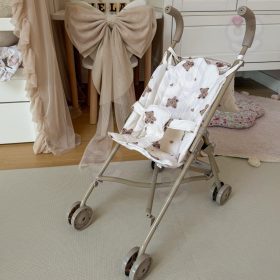 WOOPIE-ROYAL-Vintage-Teddy-Bear-Doll-Stroller-3