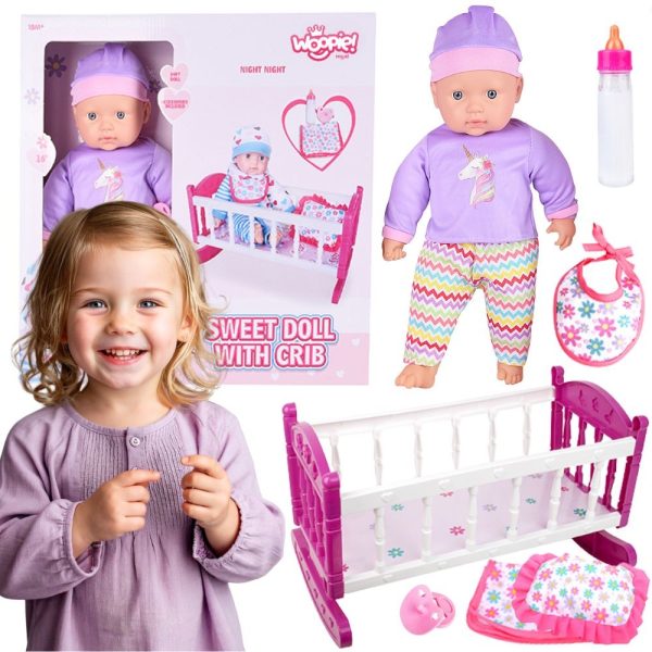 WOOPIE-ROYAL-XL-Unicorn-Babysitter-with-Cradle-and-Feeding-Set WOOPIE ROYAL XL Unicorn Babysitter with Cradle and Feeding Set