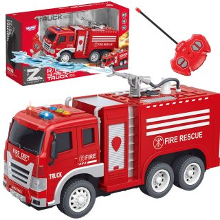 WOOPIE Remote Controlled RC Fire Truck with Water Spray Function