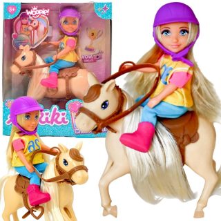WOOPIE Rider and Horse Doll Set