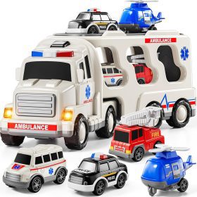 WOOPIE-Road-Tow-Truck-Set-of-5-Cars-Ambulance-2