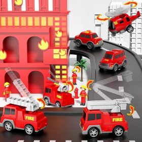 WOOPIE-Road-Tow-Truck-Set-of-5-Cars-Fire-Department-3