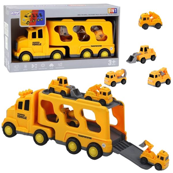 WOOPIE-Road-Tow-Truck-Set-of-5-Cars-Roadside-Assistance WOOPIE Road Tow Truck Set of 5 Cars - Roadside Assistance