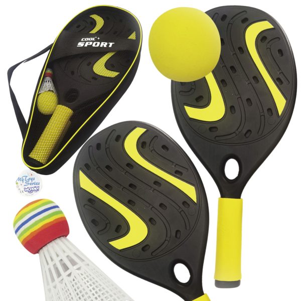 WOOPIE-Rocket-with-Foam-Ball-and-Shuttlecock-Beach-and-Garden-Set WOOPIE Rocket with Foam Ball and Shuttlecock - Beach and Garden Set