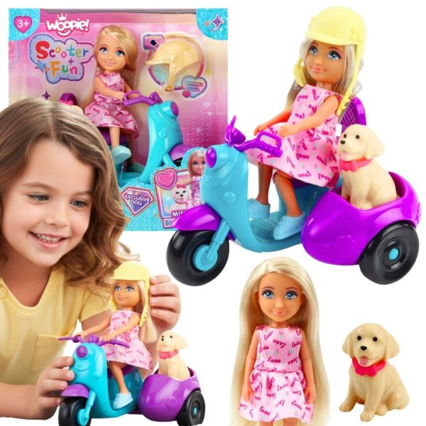 WOOPIE-Scooter-Doll-with-a-Dog WOOPIE Scooter Doll with a Dog