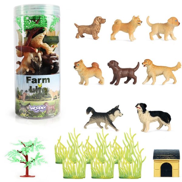 WOOPIE-Set-of-16-Dog-Figures WOOPIE Set of 16 Dog Figures