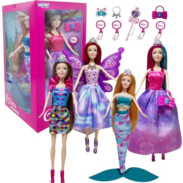 WOOPIE-Set-of-4-Magical-Princesses-4-in-1-Doll-Box-with-Accessories WOOPIE Set of 4 Magical Princesses - 4-in-1 Doll Box with Accessories