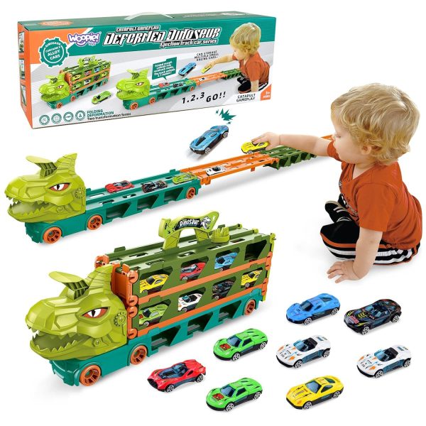 WOOPIE Toy Truck Dinosaur Track 2.1m for Cars