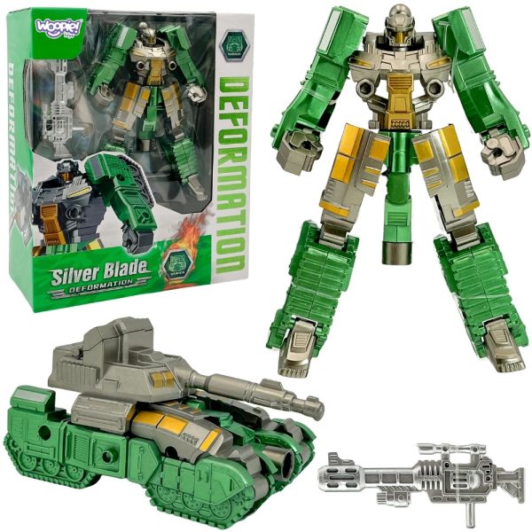 WOOPIE-Transforming-Robot-SILVER-BLADE-2in1-Tank WOOPIE Transforming Robot SILVER BLADE 2in1 Tank