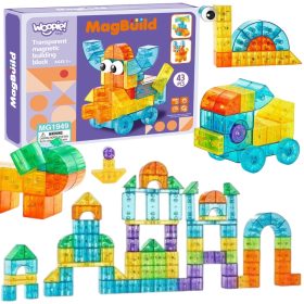 WOOPIE-Transparent-Magnetic-Building-Blocks-43-pcs WOOPIE Transparent Magnetic Building Blocks 43 pcs.