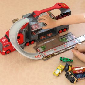WOOPIE-Truck-Tow-Truck-Garage-Race-Track-Set-1