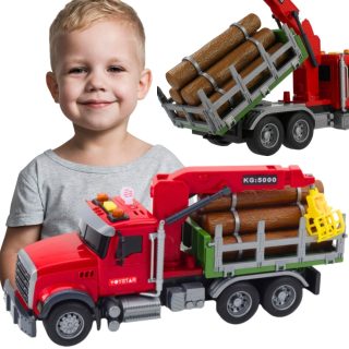 WOOPIE Truck with Moving Timber Crane