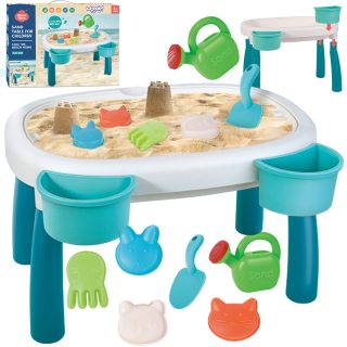 WOOPIE Water Table 2 in 1 Sandbox 7 pcs.
