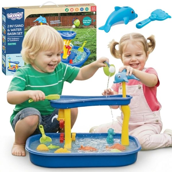 WOOPIE Water Table Waterfall Dolphin 11 pcs.