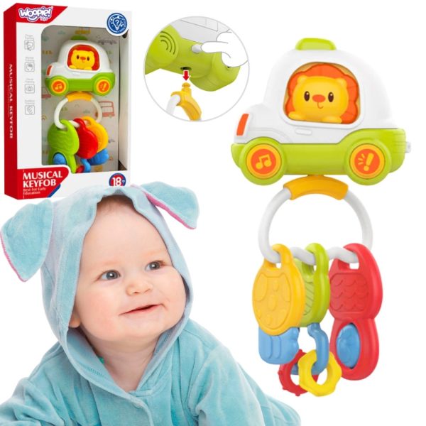 Woopie-Baby-Interactive-Toy-Remote-Control-Car-with-Keys-Rattle-Teether Woopie Baby Interactive Toy Remote Control Car with Keys Rattle Teether